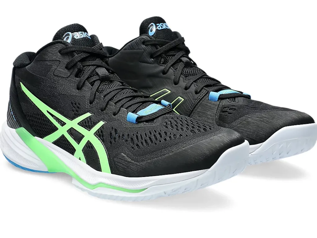 Squash & badminton|Handbal>ASICS SKY ELITE FF MT 2 Black/Lime Burst