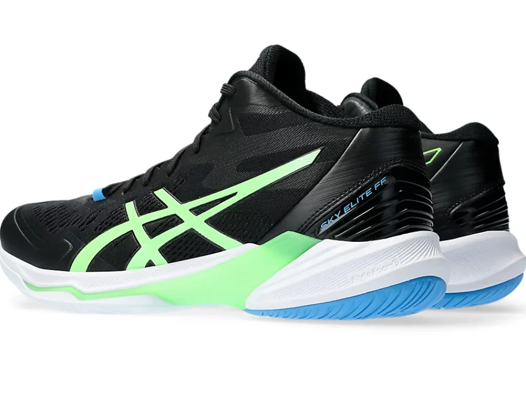 Squash & badminton|Handbal>ASICS SKY ELITE FF MT 2 Black/Lime Burst