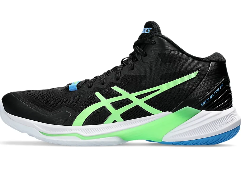 Squash & badminton|Handbal>ASICS SKY ELITE FF MT 2 Black/Lime Burst