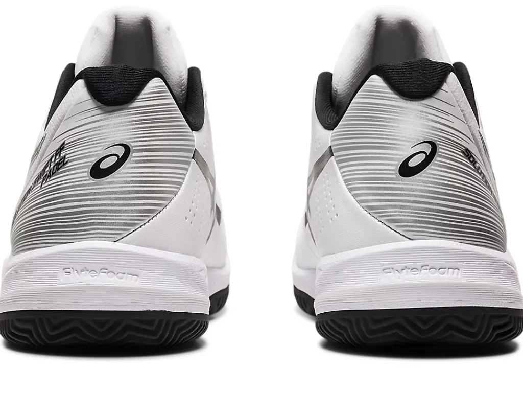 Padel|Padel>ASICS SOLUTION SWIFT FF PADEL White/Black