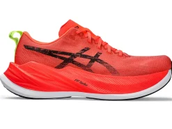 Run faster|Hardloopschoenen>ASICS SUPERBLAST Sunrise Red/Black