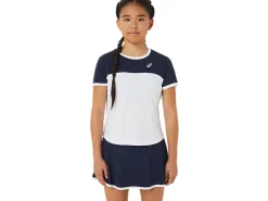 Kleding|Tennis>ASICS TENNIS SS TOP Brilliant White/Midnight