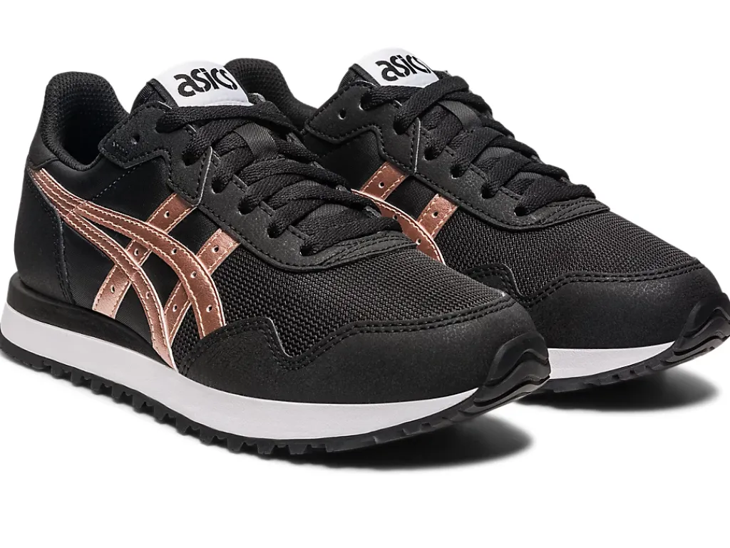 Heritage|Collectie>ASICS TIGER RUNNER II Black/Rose Gold