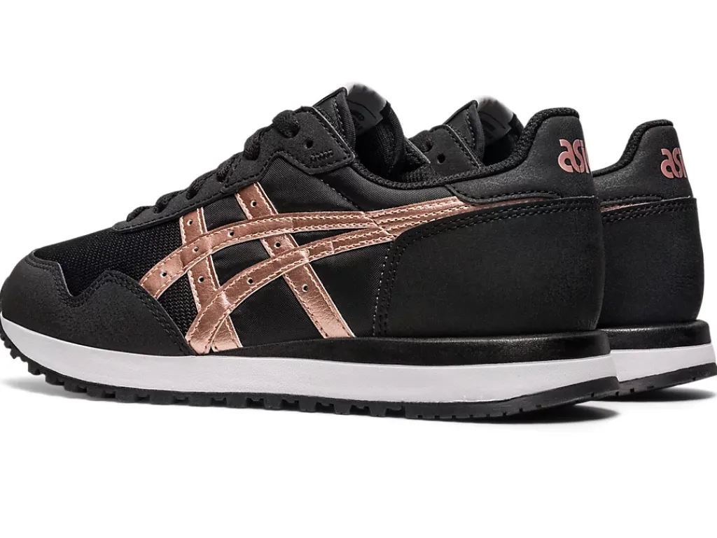 Heritage|Collectie>ASICS TIGER RUNNER II Black/Rose Gold