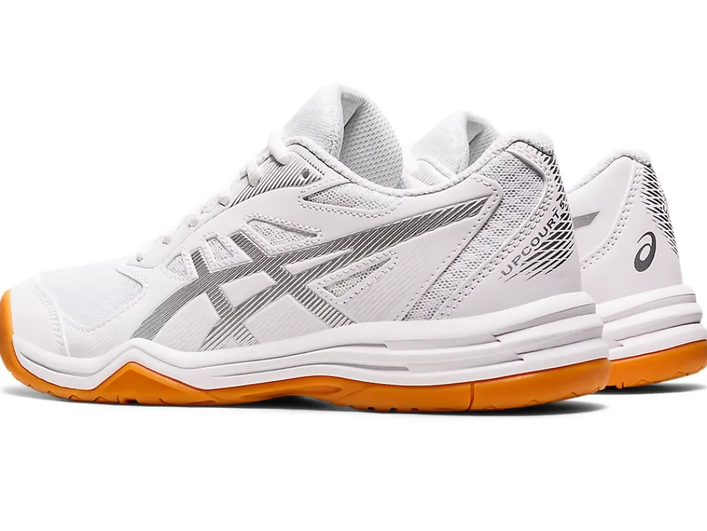 Squash & badminton|Handbal>ASICS UPCOURT 5 White/Pure Silver