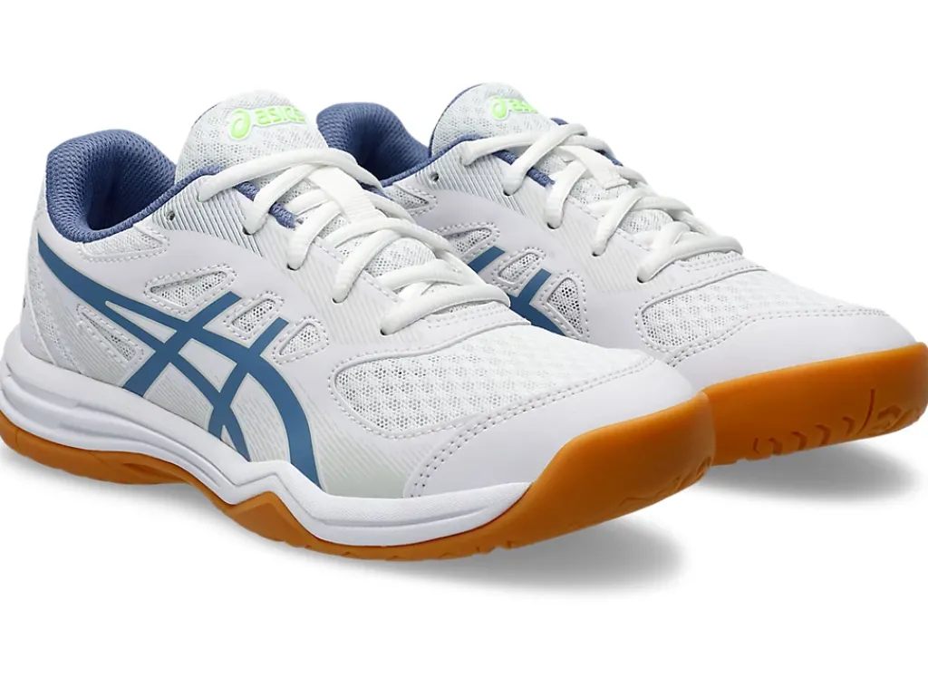 Squash & badminton|Handbal>ASICS UPCOURT 5 GS White/Denim Blue