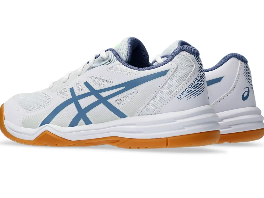 Squash & badminton|Handbal>ASICS UPCOURT 5 GS White/Denim Blue