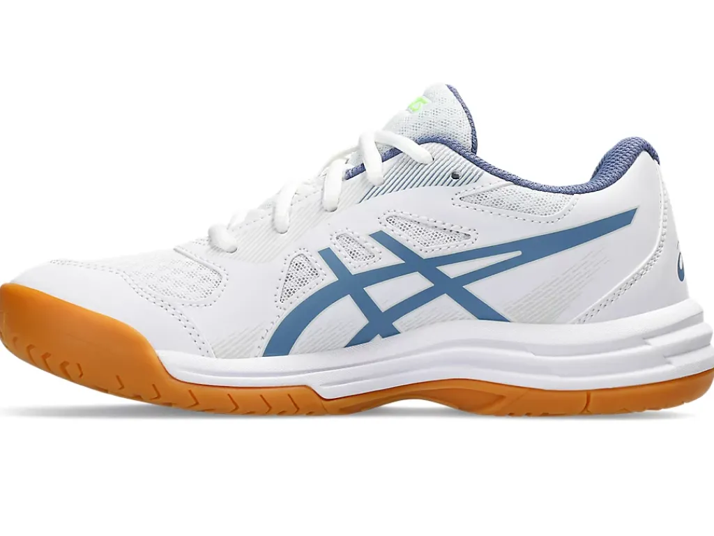 Squash & badminton|Handbal>ASICS UPCOURT 5 GS White/Denim Blue