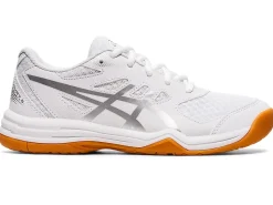 Squash & badminton|Handbal>ASICS UPCOURT 5 GS White/Pure Silver