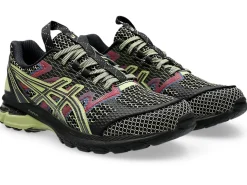 Sportstyle|Nieuw binnen>ASICS US4-S GEL-TERRAIN Black/Neon Lime